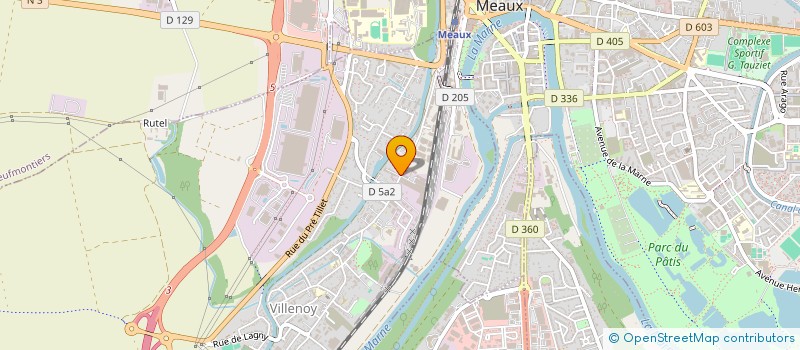 localisation de l'entreprise PARAMEDIC AMBULANCES  VILLENOY