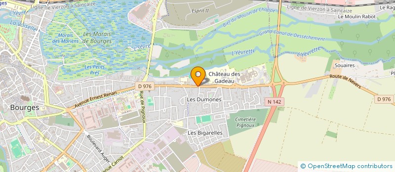 localisation de l'entreprise PARAMEDICAL DU CENTRE à BOURGES