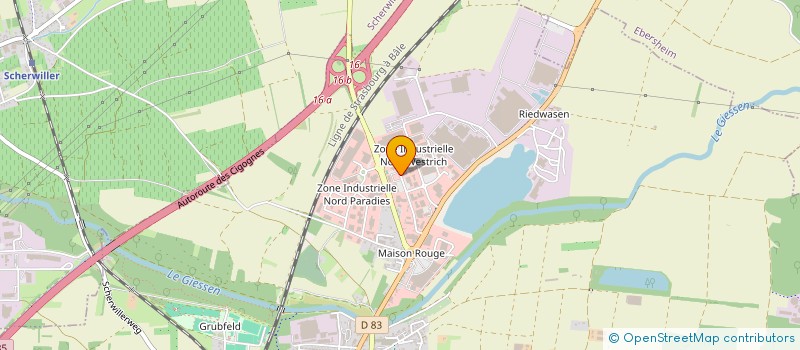 localisation de l'entreprise PARAMEDICAL DU CYGNE à SELESTAT
