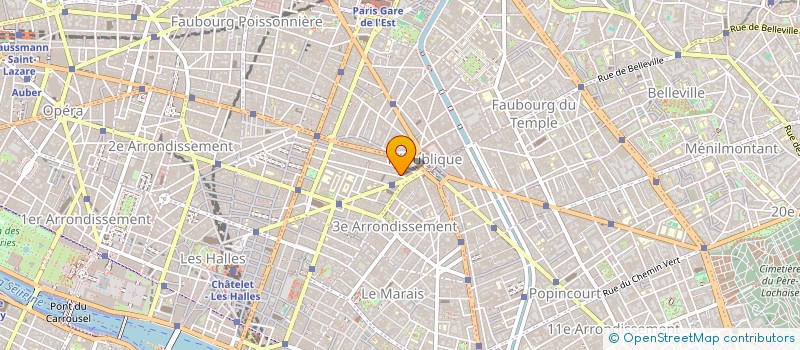 localisation de l'entreprise PARAMEDICAM à PARIS