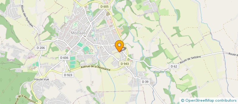 localisation de l'entreprise PARAMEDICAZ DES 400  MORLAAS