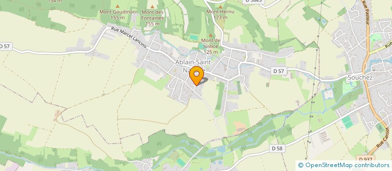 localisation de l'entreprise PARAMEDIKAL  ABLAIN-SAINT-NAZAIRE