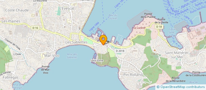 localisation de l'entreprise PARAMER à LA SEYNE SUR MER