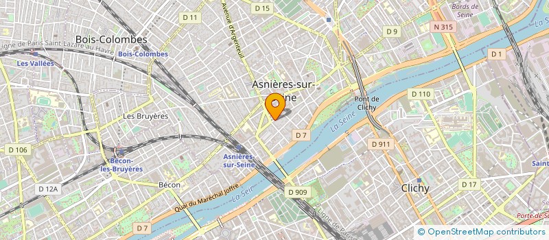 localisation de l'entreprise PARAMETRE CONSULTING à ASNIERES-SUR-SEINE
