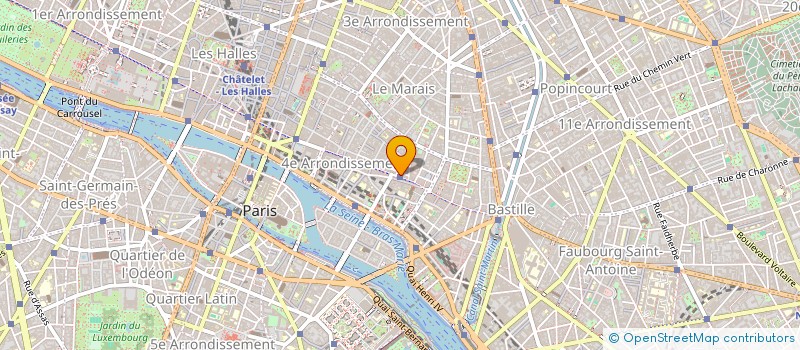 localisation de l'entreprise PARAMETRES à PARIS