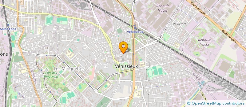 localisation de l'entreprise PARAMETRIK  VENISSIEUX