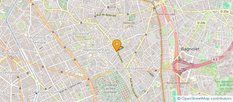 localisation de l'entreprise PARAMOUNT AQUARIUM  PARIS