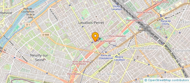 localisation de l'entreprise PARAMOUNT HOME ENTERTAINMENT (FRANCE)SAS à LEVALLOIS-PERRET