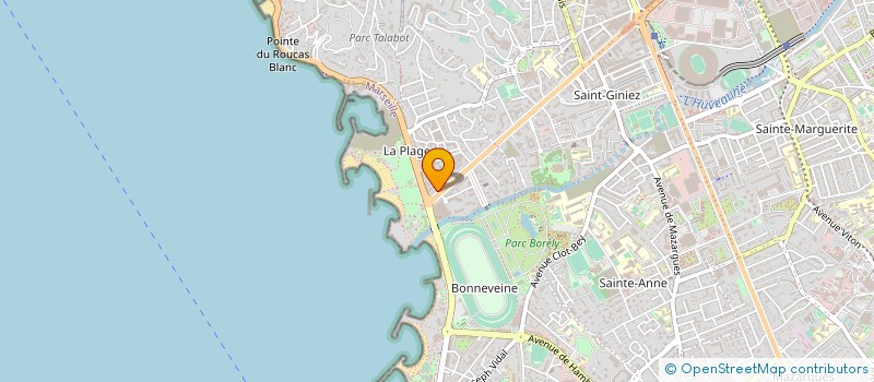localisation de l'entreprise PARAMSOL à MARSEILLE