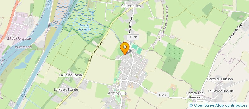 localisation de l'entreprise PARANA 2 à AMFREVILLE