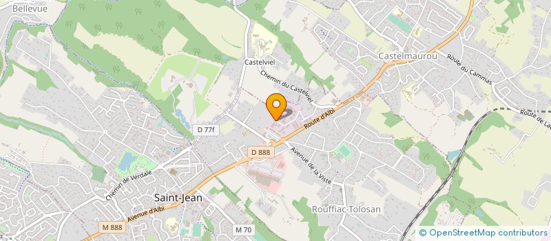 localisation de l'entreprise PARANATURA à ROUFFIAC-TOLOSAN