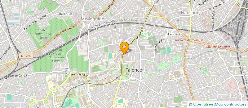 localisation de l'entreprise PARANGON à TALENCE