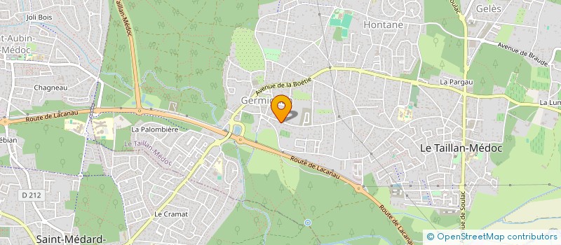 localisation de l'entreprise PARANILO  LE TAILLAN-MEDOC