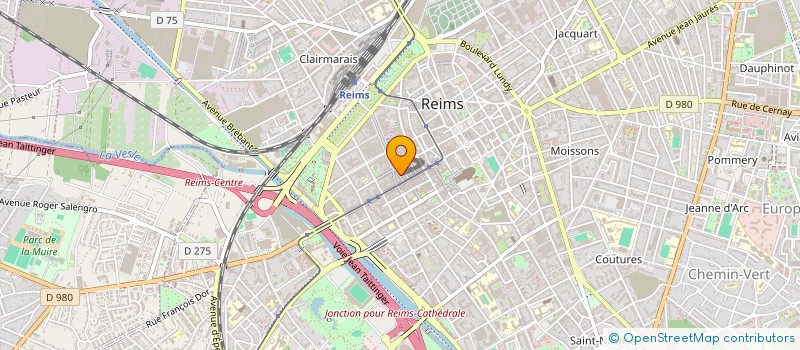 localisation de l'entreprise PARANT à REIMS