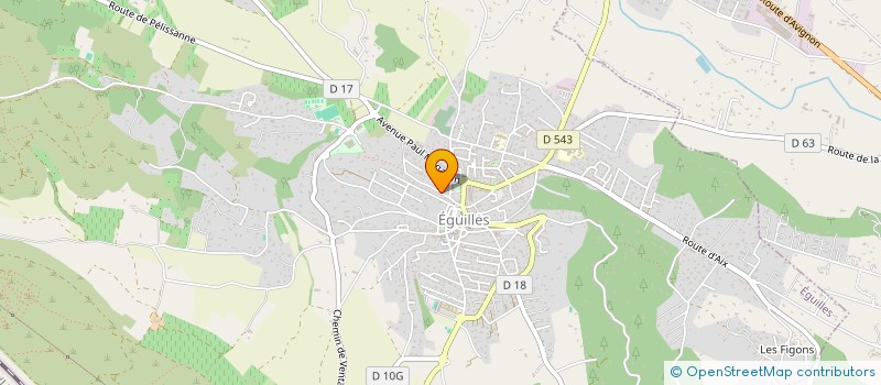 localisation de l'entreprise PARANT à EGUILLES