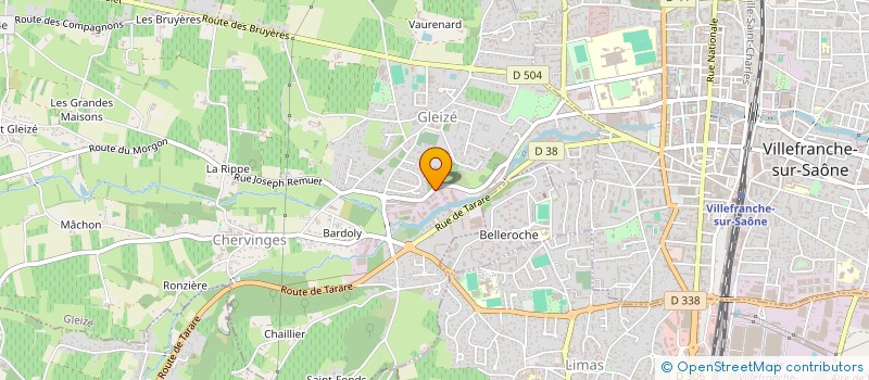 localisation de l'entreprise PARANT AUTOMOBILES à GLEIZE