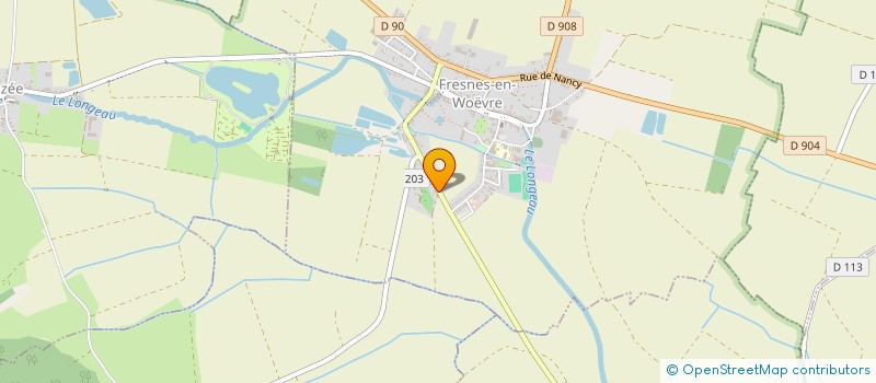 localisation de l'entreprise PARANT ELECTRONIQUE à FRESNES-EN-WOEVRE