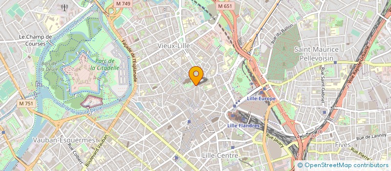 localisation de l'entreprise PARAPARF LILLE à LILLE