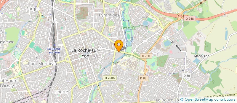 localisation de l'entreprise PARAPATA à ROCHE SUR YON (LA)