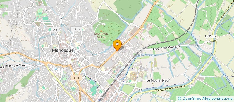 localisation de l'entreprise PARAPHARMACIE DES OLIVIERS à MANOSQUE