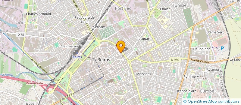 localisation de l'entreprise PARAPHE  REIMS