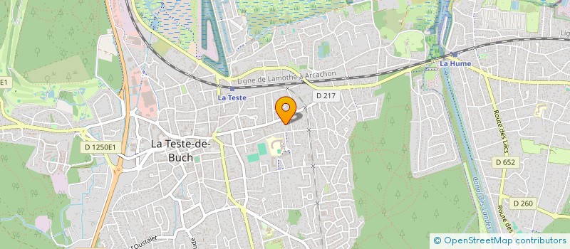 localisation de l'entreprise PARAPOGGIO à LA TESTE-DE-BUCH