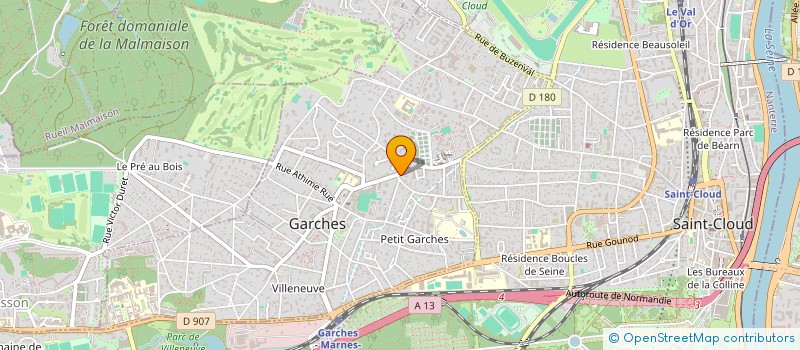 localisation de l'entreprise PARAPROD à GARCHES