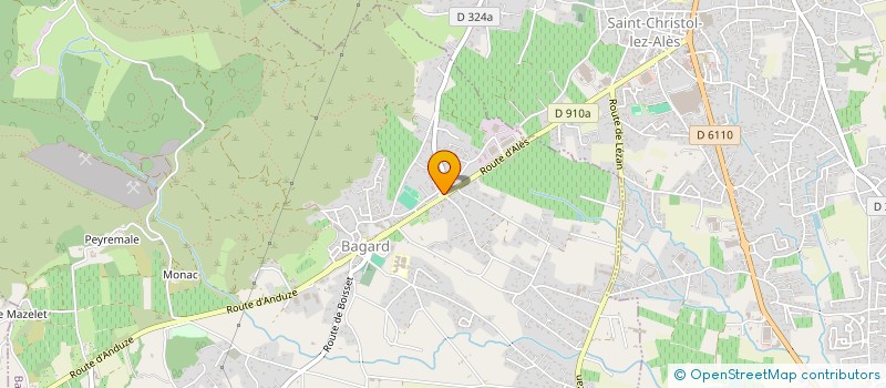 localisation de l'entreprise PARASECURITE INTERVENTION à BAGARD