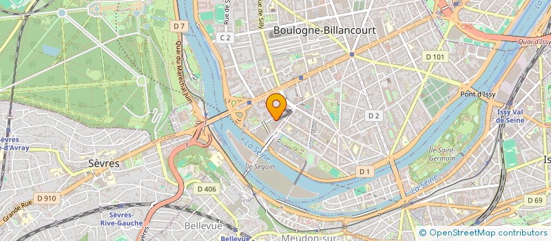 localisation de l'entreprise PARASENS à BOULOGNE-BILLANCOURT