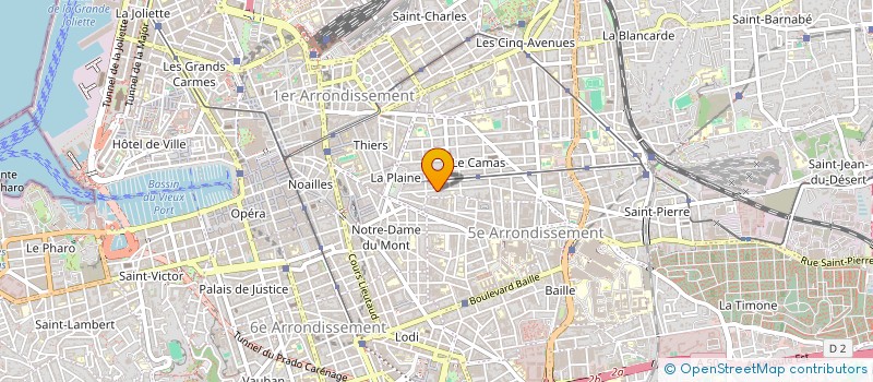 localisation de l'entreprise PARASOL WINES à MARSEILLE