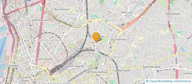 localisation de l'entreprise PARASPORT à MARSEILLE