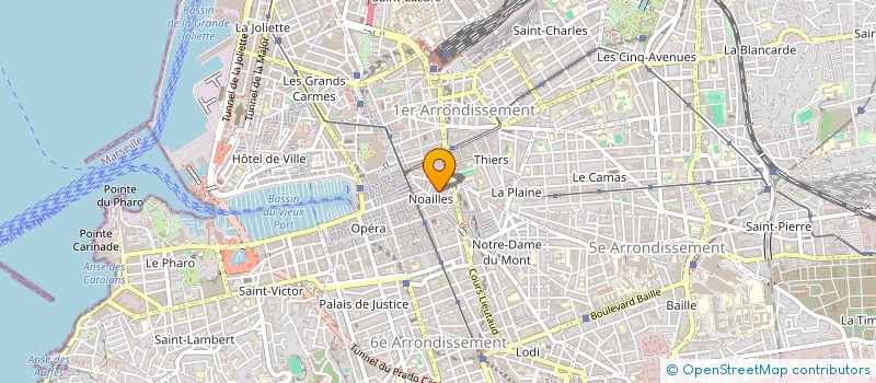localisation de l'entreprise PARAT AUX TROIS SPECIALITES à MARSEILLE