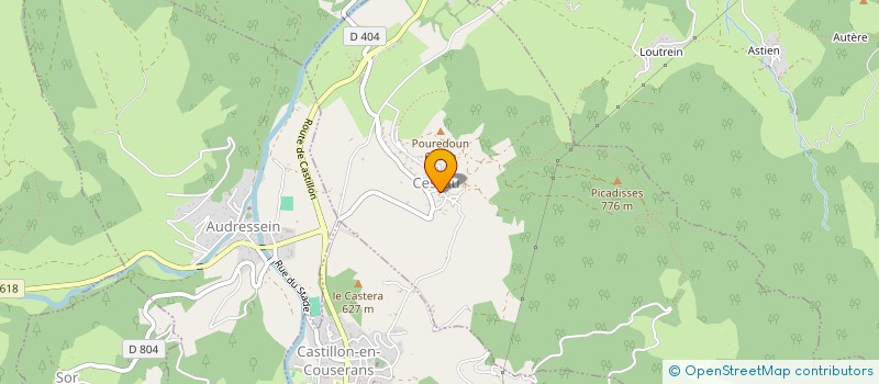 localisation de l'entreprise PARATGE à CESCAU