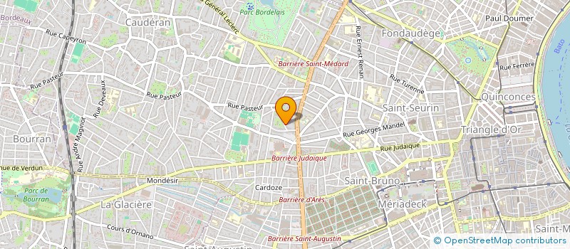 localisation de l'entreprise PARATI  BORDEAUX