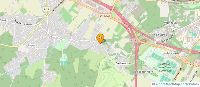 localisation de l'entreprise PARATI HOLDING  PARIS