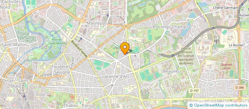 localisation de l'entreprise PARATY  RENNES