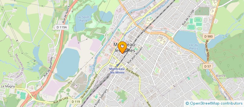 localisation de l'entreprise PARAXAS  MONTCEAU-LES-MINES