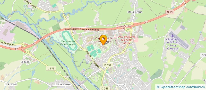 localisation de l'entreprise PARAY à PARAY-LE-MONIAL