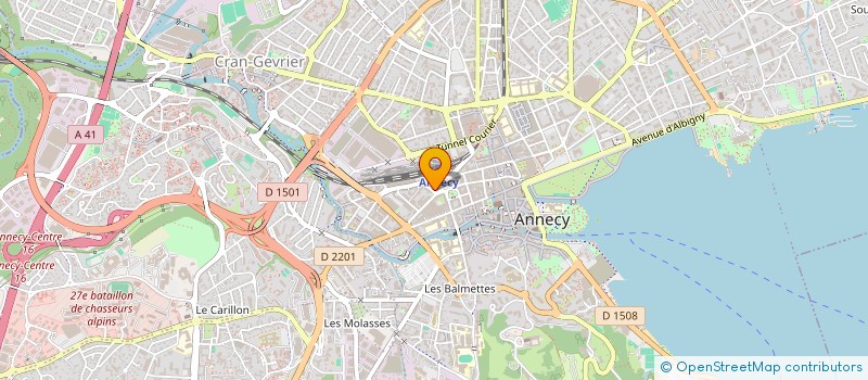 localisation de l'entreprise PARAY FOOD à ANNECY