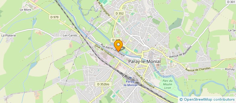 localisation de l'entreprise PARAY FRAICHEUR  PARAY-LE-MONIAL