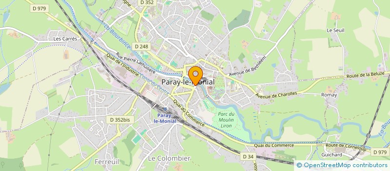 localisation de l'entreprise PARAY QU'CA BOUGE à PARAY-LE-MONIAL
