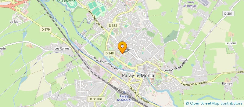 localisation de l'entreprise PARAY TEK  PARAY-LE-MONIAL