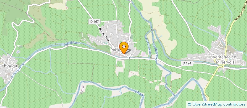 localisation de l'entreprise PARAZ'ART  PARAZA