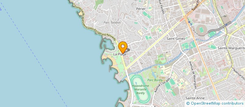 localisation de l'entreprise PARAZER  MARSEILLE