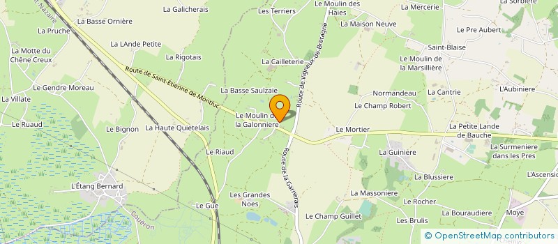 localisation de l'entreprise PARAZIC à COUERON