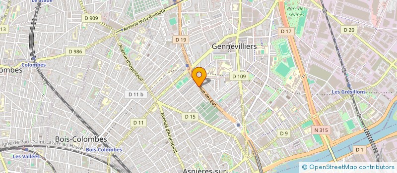 localisation de l'entreprise PARBANA CONSULTING  ASNIERES-SUR-SEINE