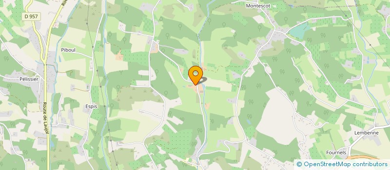 localisation de l'entreprise PARBES  MOISSAC