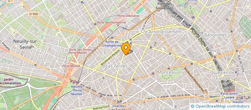 localisation de l'entreprise PARBLEU  PARIS