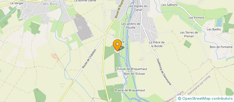 localisation de l'entreprise PARC DE BRIQUEMAULT à SAINTE-GENEVIEVE-DES-BOIS
