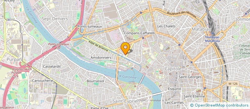 localisation de l'entreprise PARC DE L'ESCALETTE à TOULOUSE